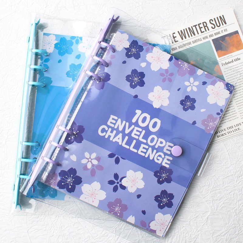100 Envelope Saving Challenge, A5 Budget Planner, Ring Binder A5