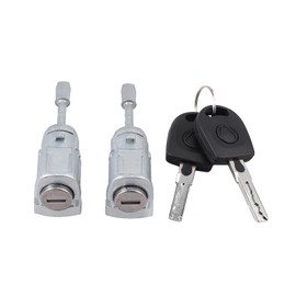 2 pieces door lock cylinder 3B0837167 3B0837168 for VW Lupo 6X1 Passat 3B2