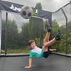 Jump PRO Trampoline Football Soccer Goal, 3 Sizes - Durable,