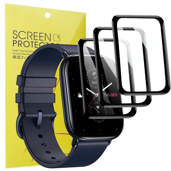 Blueshaweu Screen Protector Compatible with Zepp Smartwatch E 1.65 Inch,