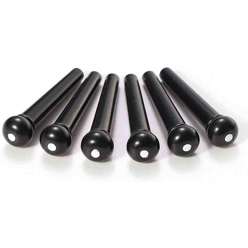 LIANHATA Bridge Pins for Acoustic Guitar End Pins 25 Pieces
