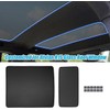 Glass Roof Sunshade Compatible with Rivian R1S Accessories 2025 2024-2022,