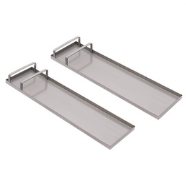 Silencear 30'' x 8'' Concrete Knee Boards, Stainless Steel Concrete Knee Boards Slider Kneedboards Concrete Pair Moving Sliders for Concrete Finishing