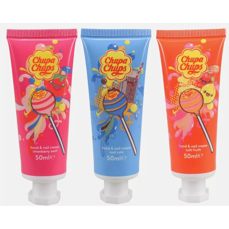 Chupa Chups Hand & Nail Cream 3 Pcs Set With