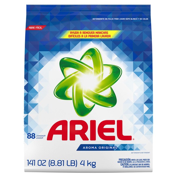 Original Scent Laundry Detergent Powder, 141 oz Model# 3700094600 by Ariel (1)