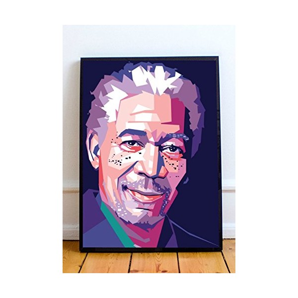 Morgan Freeman Limited Poster Artwork - Professional Wall Art Merchandise