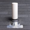 OATEY 12958 No-Caulk Aluminum Roof Flashing, 4" Opening