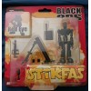 Stikfas Black Ops Buildable Action Figure - Red Eye