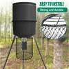 Foldable Deer Feeder Varmint Guard, 13x12 in Stainless Steel Deer