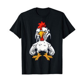 Funny Cartoon Chicken Character For Kids T-Shirt