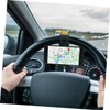 BUGUUYO 3pcs Cell Phone Mount for Car Steering Wheel Easy
