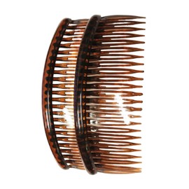 Pritties Accessories Pair of Large Tort Plain Hair Combs Slides 12cm (4.7")