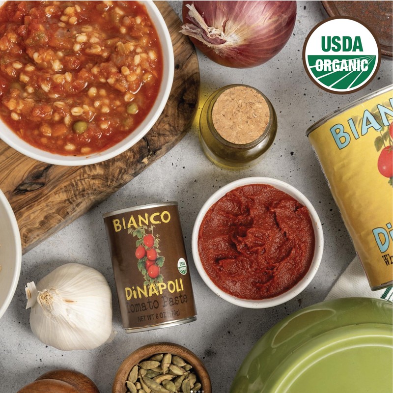 Bianco DiNapoli Organic Tomato Paste - Vine Ripened California Grown