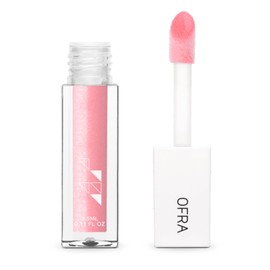 Ofra Lip Gloss Glossip| Non Sticky Lip Gloss with High Shine | Shiny Lip Gloss Long Lasting Formula for a Smooth, Hydrated Finish | Ultra-Comfortable Lip Glass for All-Day Wear | 3.5mL 1.1oz