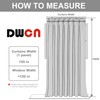DWCN Patio Sliding Door Curtains - Extra Wide Curtains for