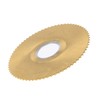 Circular Saw Blade 72 Teeth Ti Plated High Speed Steel