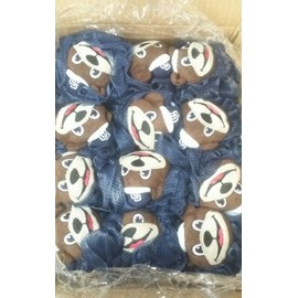 MascotWear Qty of 2 San Diego Padres SD Mascot Wear Loofah bath sponge shower scrubber