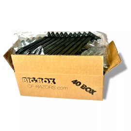 Big Box of Razors 40 Box of Black Razors