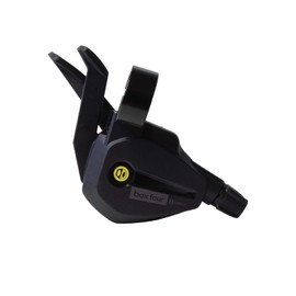 Box Four 8 Speed Compact Multi Shift Non E-Bike Shifter 2 Piece Pull Lever up to 3 Gears Per Click Bicycle Shift Lever Cable for Mountain Bike Shifters, MTB, Bicycle Gear Shifter Cycling