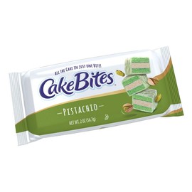 CakeBites Pistachio, 4-2OZ Grab & Go packs (8 OZ Box)