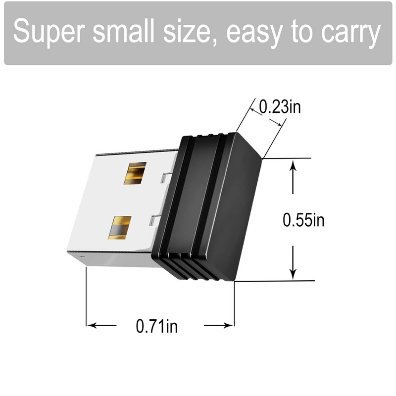 Belijean Undetectable Mouse Jiggler Shaker USB Mouse Mover for Computer