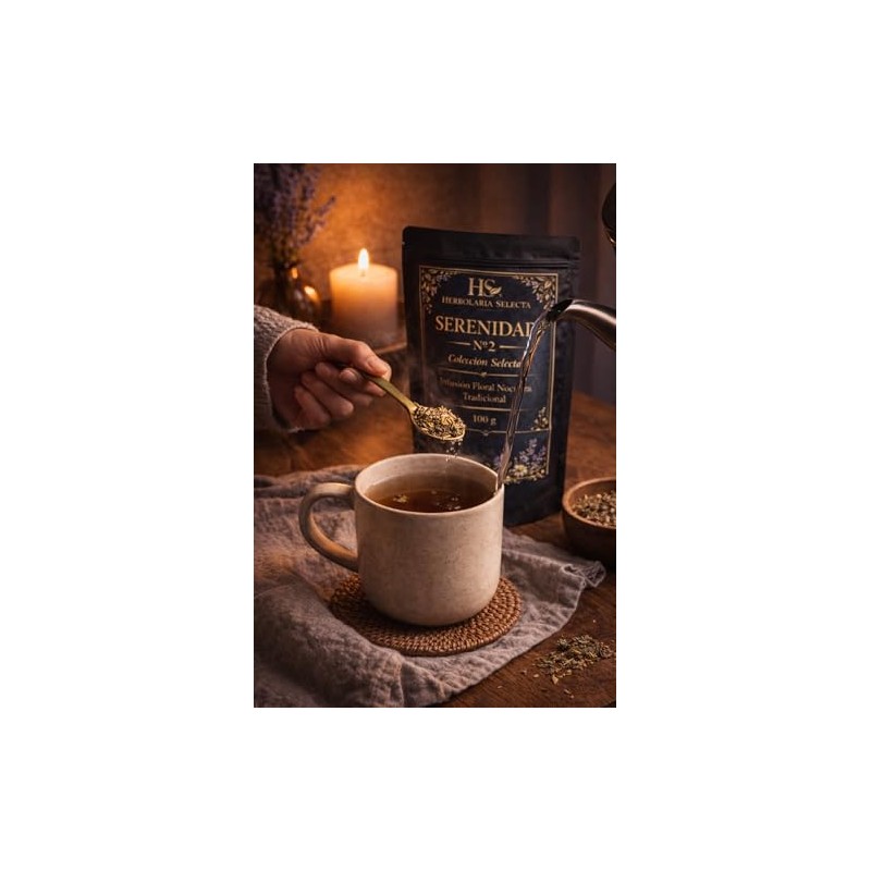 Herbolaria Selecta Serenidad Nº2 – Infusión Floral Nocturna 100 g