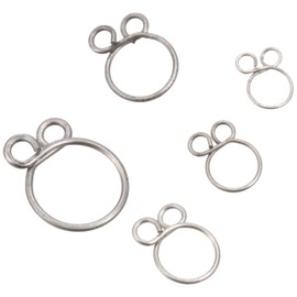 Kitaco 0900-995-60000 Stainless Steel Hose Clip Set