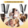 4PCS Professional Comb Set for Women and Men, Wide Tooth