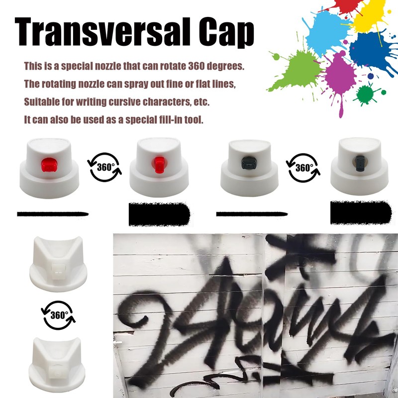 Spray Can Nozzle for Male Cans Bottle Nozzle Replacement -