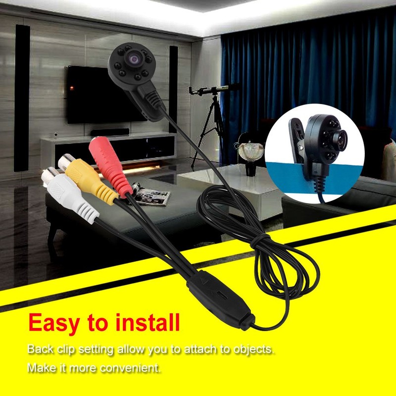 VBESTLIFE Security Camera, HD 170° Wide Angle Camera IR Infrared