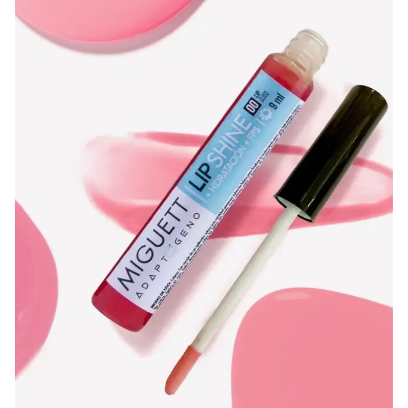 Lip Gloss Lip Shine con Hidratación y FPS