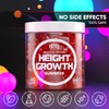 Height Growth Increase Gummies Vitamins, Grow Tall Supplement, Calcium, Magnesium,