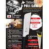 HIBINO Japanese Pull Saw 7.5” Kataba Hand Saw | Fine