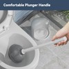 Toilet Plunger with Holder, Plunger with Holder for Toilet, Plungers