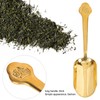 Brass Tea Spoons Long Handle Thicken Toads Pattern Rust Resistant