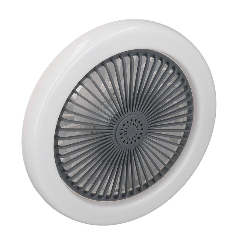 Small Ceiling Fan with Light Remote Control E27 Lamp Holder