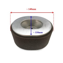 114210-12590 114211-12510 Air Purifier Filter Element for Yanmar Diesel L100N 6 186FN Tractor Forklift Motor
