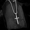 murtoo 925 Sterling Silver Cross Necklce for Men, Cross Pendant