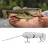 eMagTech 2pcs Rat Mouse Swimbait 15g 15.5cm Topwater Jointed Crankbait