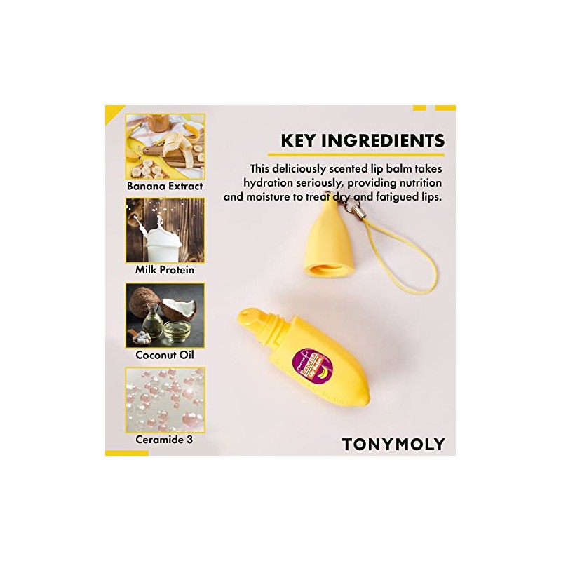 TONYMOLY Magic Food Banana Pongdang Lip Balm