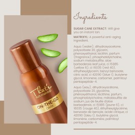 That'So That'So On The Go Extra Dark 125Ml - Intensives Selbstbräunungsspray für Gesicht und Körper - Natürliches Bronzing Langlebiges Anti-Aging - 125 ml