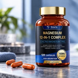 Magnesium Natural Mineral Supplement Pack 2