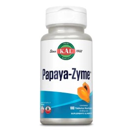 Kal Papaya-zyme Enzimas Digestivas 100tabletas