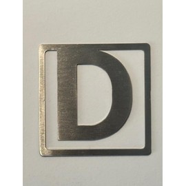 Separador de Libros, Letra "D", THE MARKER CO.