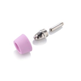 Amico CUT5060-050, 50 Pcs Plasma Torch Consumables: 20 Nozzles, 20 Electrodes, 10 Cups, Use for AMICO CUT-50 APC-50 & CTS-200, CUT5060-050