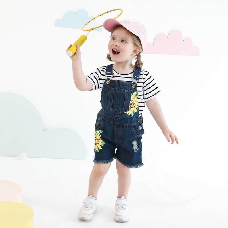 Ninstar Overol de Verano para bebé y niña, diseño de