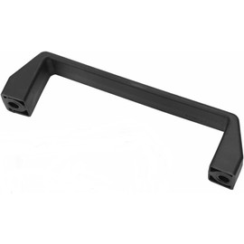 HEGAPRO Plastic Handle Cabinet Handle Black Box Handle Pull Handle Hole Distance 180 mm Pack of 2