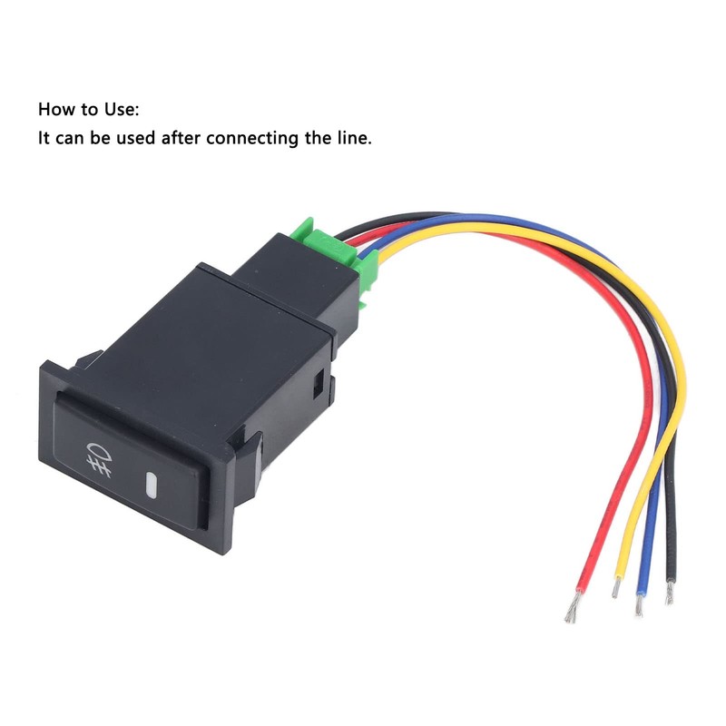 Fog Light Switch TS-08 5 Pin Fog Light Pressure Switch