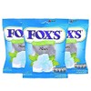 Fox's Crystal Clear Mints Pack of 3 Pouch, 3 x