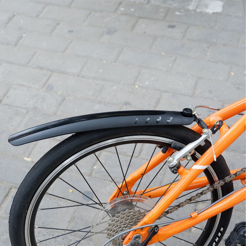 14in Folding Bike Fender Set Plastic Easy To Install Bicycle